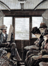 Easter Manoeuvres: "Eyes Right!", 1890.  Creator: Unknown.