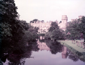 Warwick Castle, Warwickshire, c1955.  Creator: Arthur Charles Kirby Ware.