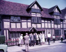 Shakespeare's birthplace, Stratford-on-Avon, Warwickshire, c1955.  Creator: Arthur Charles Kirby Ware.