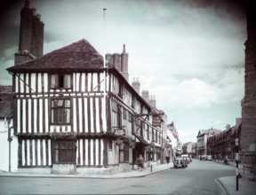 The Falcon Inn, Chapel Street, Stratford-on-Avon, Warwickshire, c1955. Creator: Arthur Charles Kirby Ware.