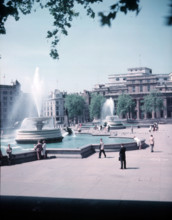 Trafalgar Square, London, c1955. Creator: Arthur Charles Kirby Ware.