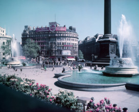 Trafalgar Square, London, c1955. Creator: Arthur Charles Kirby Ware.