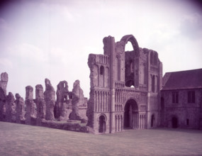 Castle Acre Priory Ruins, Norfolk, c1955.  Creator: Arthur Charles Kirby Ware.