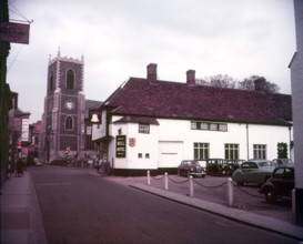 The Bell public house, Thetford, Norfolk, c1960s.  Creator: Arthur Charles Kirby Ware.