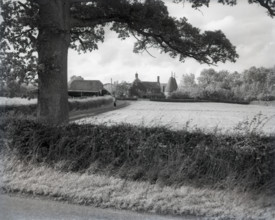 Oast houses near Goudhurst, Kent, c1955. Creator: Arthur Charles Kirby Ware.