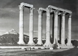 Temple of Zeus (Jupiter), Athens, Greece, c1955. Creator: Arthur Charles Kirby Ware.
