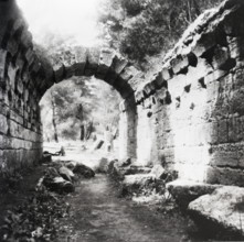 Entrance to the Stadium at Olympia, Greece, c1955.  Creator: Arthur Charles Kirby Ware.