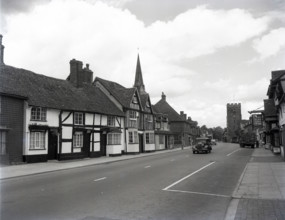 Henley-in-Arden, Warwickshire, c1955. Creator: Arthur Charles Kirby Ware.