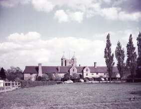 Sissinghurst Castle and Norman tower, Sissinghurst, Kent, c1955.  Creator: Arthur Charles Kirby Ware.
