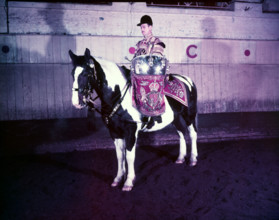 State drummer on horse, London, c1953.  Creator: Arthur Charles Kirby Ware.
