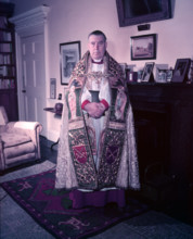 The Right Hon. and Most Rev. John William Charles Wand D.D., Bishop of London, c1953. Creator: Arthur Charles Kirby Ware.