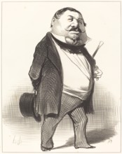 Prince Lucien Murat, 1849. Creator: Honore Daumier.