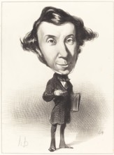 Tocqueville, 1849. Creator: Honore Daumier.