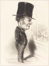 Jean Charles Besnard, 1849. Creator: Honore Daumier.