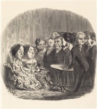 L'esprit frappeur, c1851. Creator: Honore Daumier.