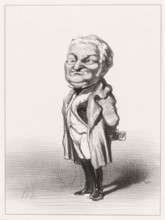 Adolphe Thiers, 1848. Creator: Honore Daumier.
