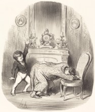 À l'instar d'Henri IV, 1852. Creator: Honore Daumier.