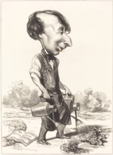 J. Alexandre Bixio, 1849. Creator: Honore Daumier.
