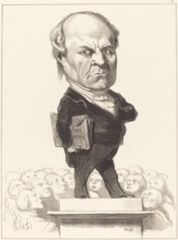 Barrot, 1849. Creator: Honore Daumier.
