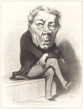 Deville, 1849. Creator: Honore Daumier.