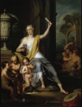 Allegory of the Hearing, the Taste and the Smell, 1733. Creator: Balthasar Beschey.