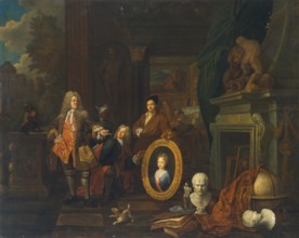 Studio of an Artist, 1709. Creator: Balthasar van den Bossche.