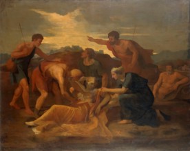 Queen Zenobia Found on the Banks of the Arax, 1640. Creator: Nicolas Poussin.