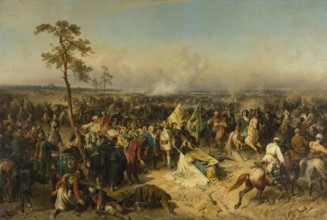 Battle of Poltava, 1862. Creator: Alexander von Kotzebue.