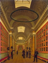 Military Gallery of the Winter Palace, 1829. Creator: Grigory Chernetsov.