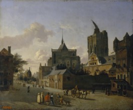 Street in Cologne, 1603. Creator: Jan van der Heyden.
