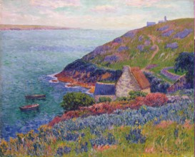 Port Manech, 1896. Creator: Henri Moret.