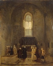 Examining an Old Church, 1770. Creator: Hubert Robert.