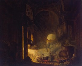 Laundresses in the Ruins, 1760. Creator: Hubert Robert.