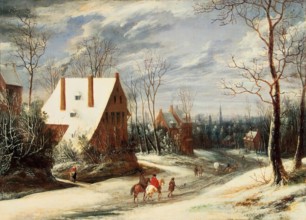 Winter Landscape, 1650. Creator: Daniël van Heil.