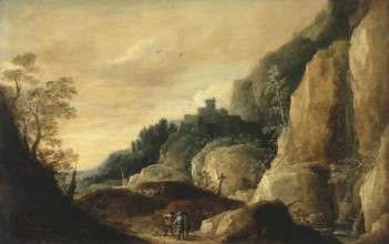 Mountainous Landscape, 1640. Creator: David Teniers II.