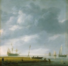 Seashore, 1630. Creator: Simon de Vlieger.