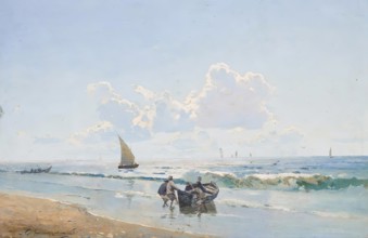 Sea Tide, 1898. Creator: Serhii Vasylkivsky.