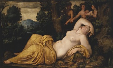 Nymph of Spring, 1550. Creator: Battista Dossi.