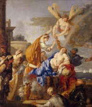 Death of Dido, 1638. Creator: Sébastien Bourdon.