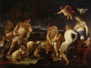 Paris's Judgement, 1681. Creator: Luca Giordano.