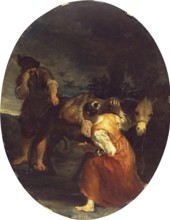 Genre Scene: Shepherd and Shepherdess, 1730. Creator: Giuseppe Maria Crespi.