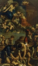 Burial of St Petronilla, 1650. Creator: Unknown.