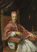 Portrait of Pope Clement IX (1600-1669), 1669. Creator: Carlo Maratti.