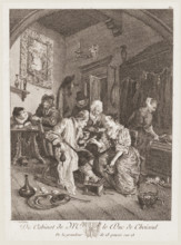 The Sick Greybeard (or, "January and May"), c1650-1670. Creator: Jan Steen.