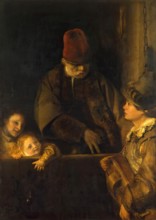 Wandering Musician, 1690. Creator: Aert de Gelder.