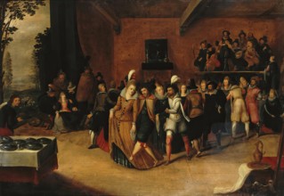 Ball, 1607. Creator: Hieronymus Francken II.