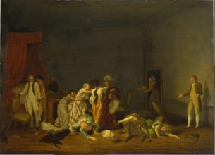 Women Fighting, 1775. Creator: Léonard Defrance.