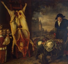 Nieuwmarkt in Amsterdam, 1666. Creator: Bartholomeus van der Helst.