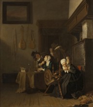 Indulgent Old Lady, 1654. Creator: Jacob van Loo.