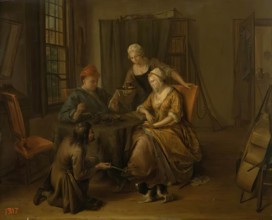 Shoemaker, 1735. Creator: Aert Schouman.